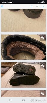 Rikier panske zateplene čižmy 40ky - 3