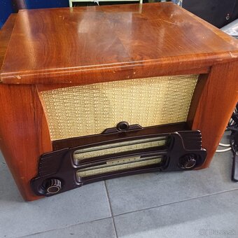 Tesla Tábor 2 – rádio + gramofón, neodskúšané - 3