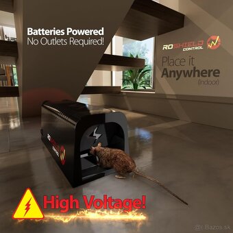 ROSHIELD Elektrická pasca na potkany a myši - 3