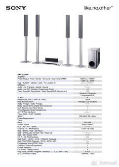 SONY typ DAV-DZ500F - 3