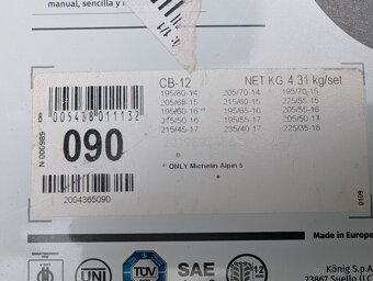 Snehové reťaze König CB-12 90 - 3