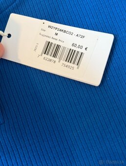 Modrý top/ tričko GUESS - nový s visačkami - 3