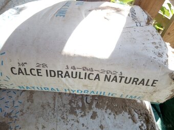 Vápno hydraulické a vápenná kaša - 3
