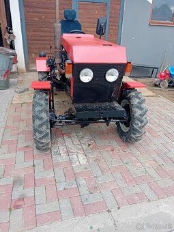 Malotraktor domácej výroby 4x4 - 3
