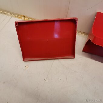 Retro dizajnove plastove police policky 40 x 30 Vintage - 3
