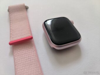 apple watch 9 45mm Pink / Batéria 90% - 3