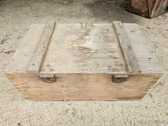 Vojenska drevena krabica bedňa 8. - 3