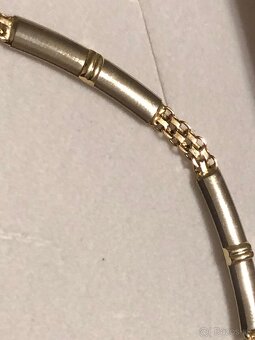 dámska zlatá retiazka - náhrdelník 14 kt zlato - 3