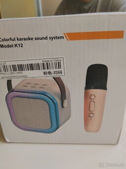 Karaoke bluetooth reproduktor Set - 3