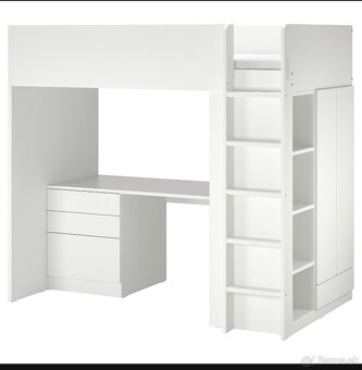 Detská poschodová posteľ IKEA SMASTAD - 3