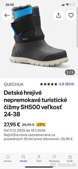 Snehule decathlon 24 - 3