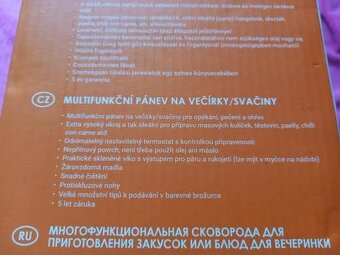 Elektrická multifunkčná panvica Bestron - 3