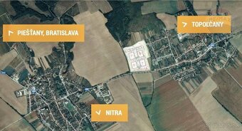 Predaj stavebného pozemku v priemyselnej zóne 15Ha, predaj m - 3