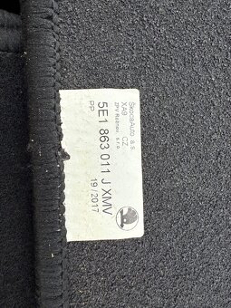 Originál koberceky Octavia od 2014 - 3