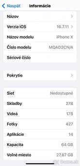 iPhone X 64 GB - 3