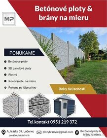 Betónové ploty na kľúč - 3
