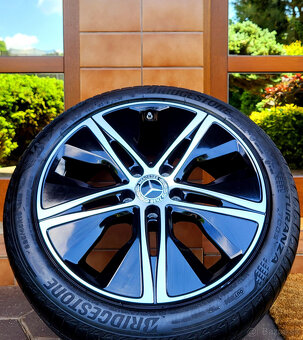 alu R18 5x112 orig. MB B + CLA, senzory, letné pneu 225/45 - 3