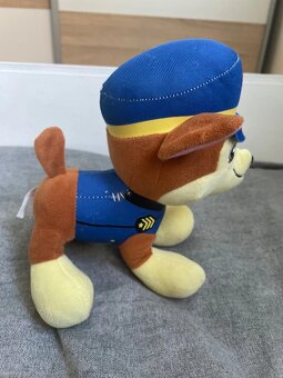 Paw Patrol – Chase plyšák cca 20 cm (mierne poškodený) - 3