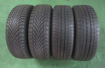 R15 zimná sada VW POLO rozteč 5x100 185/60r15 PIRELLI+FALKEN - 3