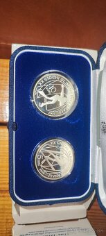 proof strieborné mince Taliansko Turín 2006 - 3