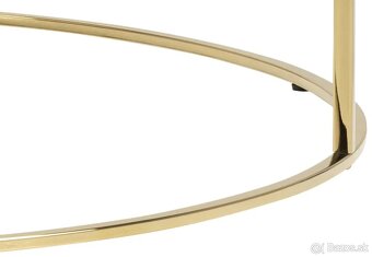 Štýlový konferenčný stolík ako nový - 3