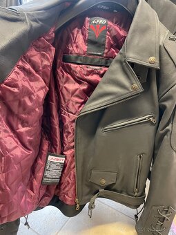 Kožená bunda na motorku - 3