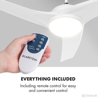 Nový stropný ventilátor so svietidlom - 3