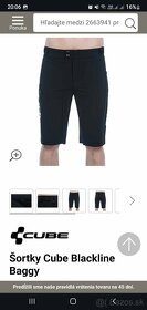 Kraťasy, šortky CUBE MTB-Blackline Baggy - MTB Shorts L - 3