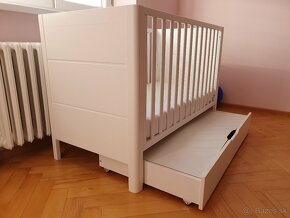Detská postieľka s úložným priestorom a matracom - 3