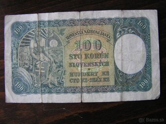 BANKOVKY SLOVENSKÝ ŠTÁT: 1939-1945 - 3