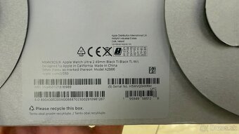 Apple Watch Ultra 2 49 mm čierny titán - 3