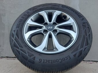 6x15 4x100 r15 et47 - letné komplety original HYUNDAI I20 - 3