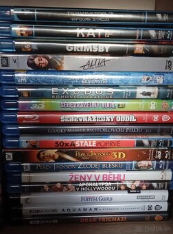 Blu-ray, 4K Ultra HD a 3D filmy - 3