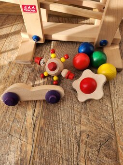 Drevená guľôčková dráha - 3