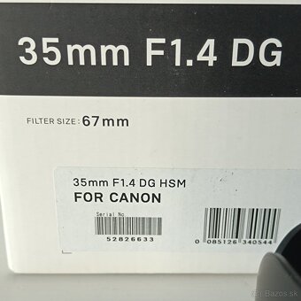 SIGMA ART 35MM F/1.4 DG HSM (CANON) - 3