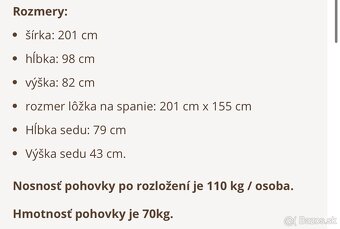 Rozkladací gauč - 3