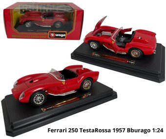 Zberateľské modely v mierke 1:24 a formula 1:18 - 3