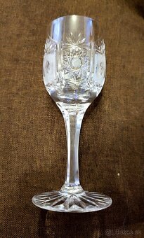 6 ks poháre Bohemia krystal - 3