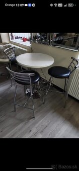 Predám stolík a k tomu 3 stoličky - 3