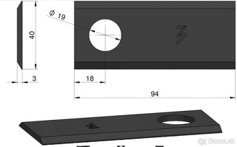 Predam noziky drziaky nozov ZTR wirax - 3