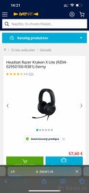 Headset Razer Kraken X Lite - 3