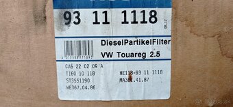 DPF filter HJS VW Touareg R5 2.5 tdi - 3