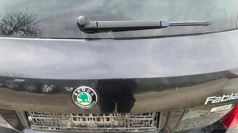 Kufrove dvere škoda Fabia 2 facelift hatchback - 3