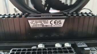 Aorus mb. s cpu ryzen 5 2600 6 core processor s chladičom. - 3