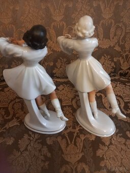 Porcelánové tanečnice Schaubach Kunst - 3
