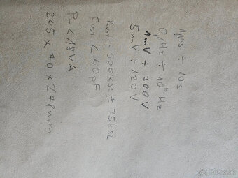 Osciloskop  ZSSR, typ  N313/H313 - 3