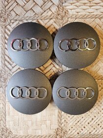 AUDI krytky do kolies 10€/sada (dobrá kvalita) - 3