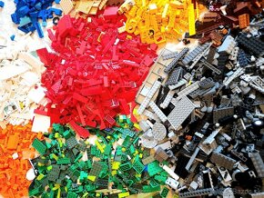 LEGO - mix značkových stavebníc - 15kg - 3