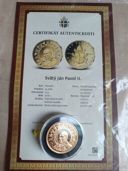 Ján Pavol II. 5ks medaili - 3