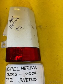 Opel Meriva 2003-2010 spätne zrkadloOpel Combo 2003-2010 - 3